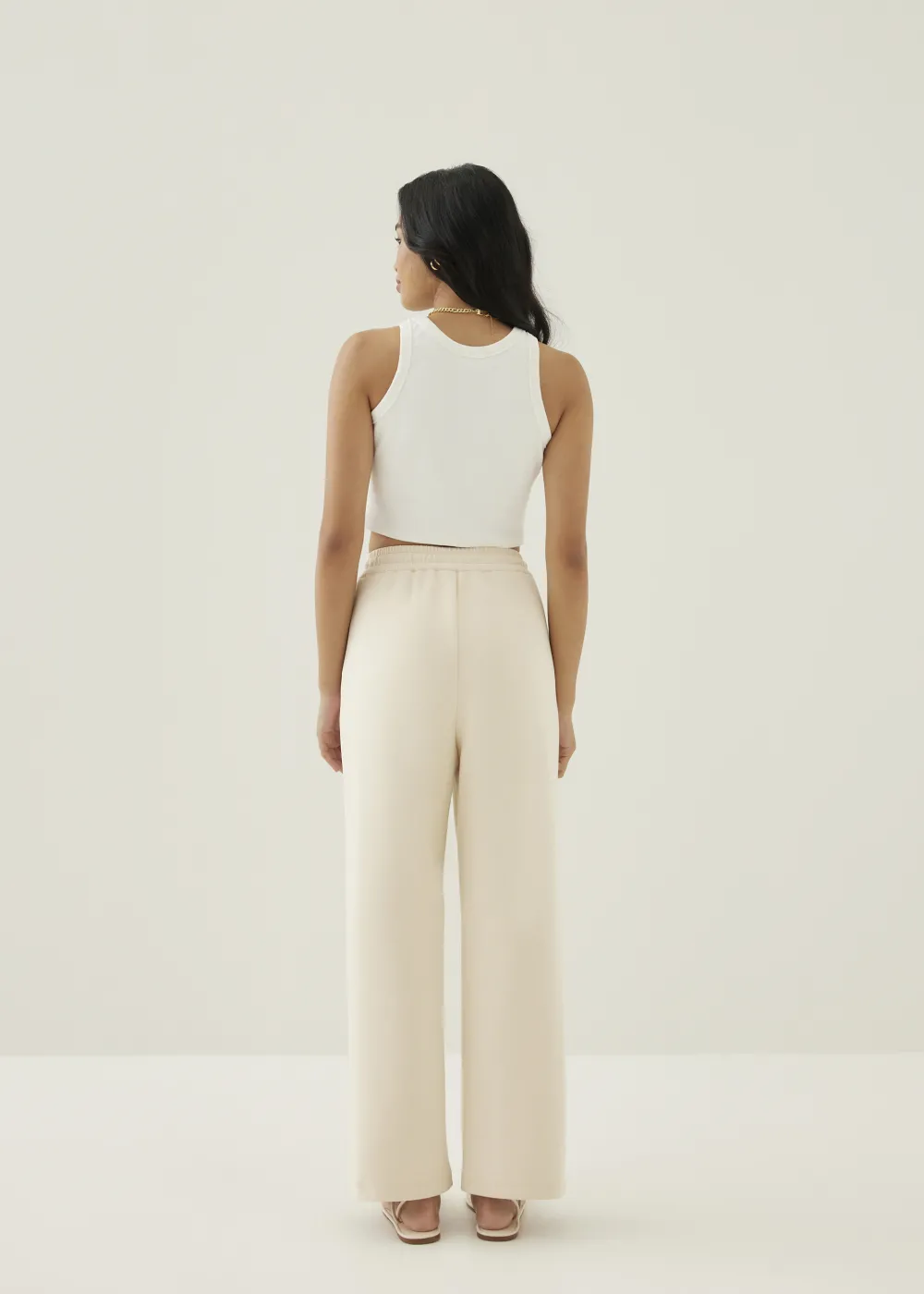 Love, Bonito Casual Pants|Straight*Zita Elastic Neoprene Straight Leg Jogger
